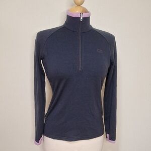Icebreaker 320 Sport 1/4 Zip Pullover SZ S